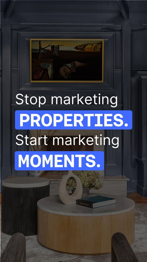 How are you marketing the moments your clients will live — not just the homes they’ll buy? 👇
ㅤ
Because let’s be real… posting a photo of a kitchen hoping someone falls in love with the marble island is outdated. But showing a mom cooking breakfast while her kids laugh around that island? That’s a moment people can feel.
ㅤ
You’re not just selling a property. You’re selling the first sleepover. The backyard birthdays. The mornings that turn into memories.
ㅤ
So start marketing moments, not properties.