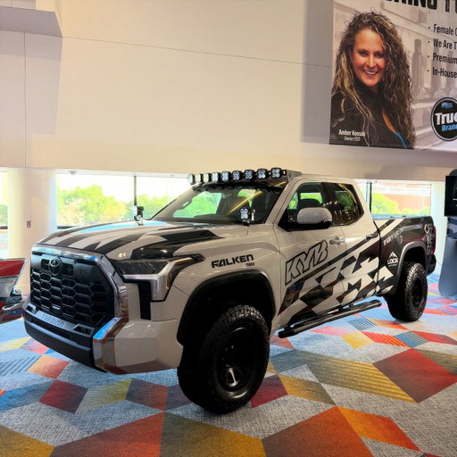 If you’re at the @aapexshow / @semashow this week, make sure to keep your eyes peeled for this awesome looking Tundra featuring all the foods from @kybshocks and @sparks_parts! You can’t miss it located in the main lobby of the AAPEX Show!