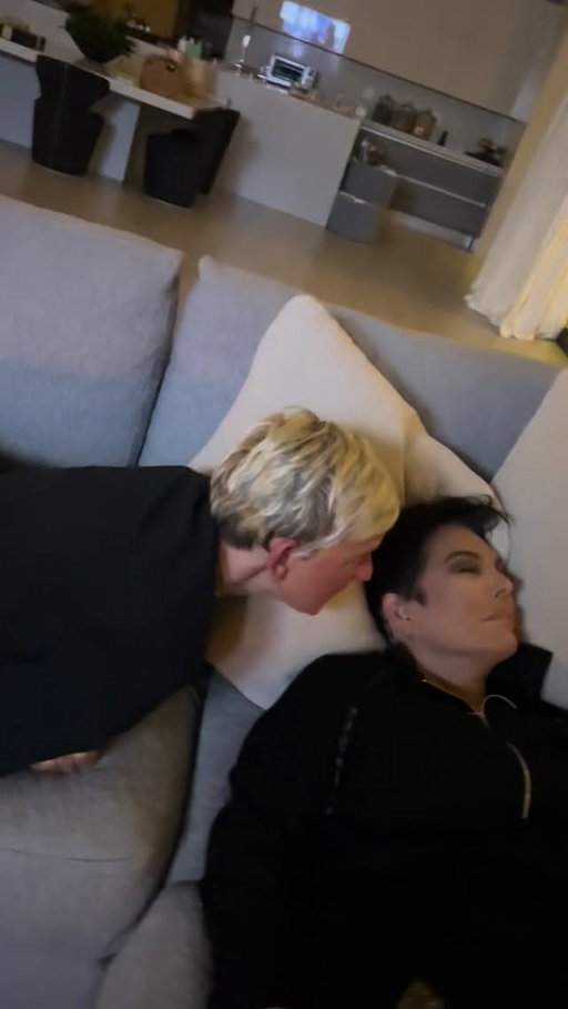 Happy birthday, Kris. I wish I could wake you up like this every day. @krisjenner