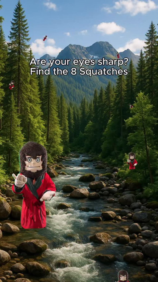 Can you find the 8th Squatch? 👀