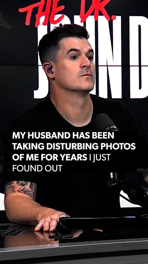 This is pervasive, violating behavior.
 Protect yourself. Protect your kids.
Get out.
 You deserve safety.

Delony

FULL EP. “My Husband Is Taking Creepy Photos of Me”