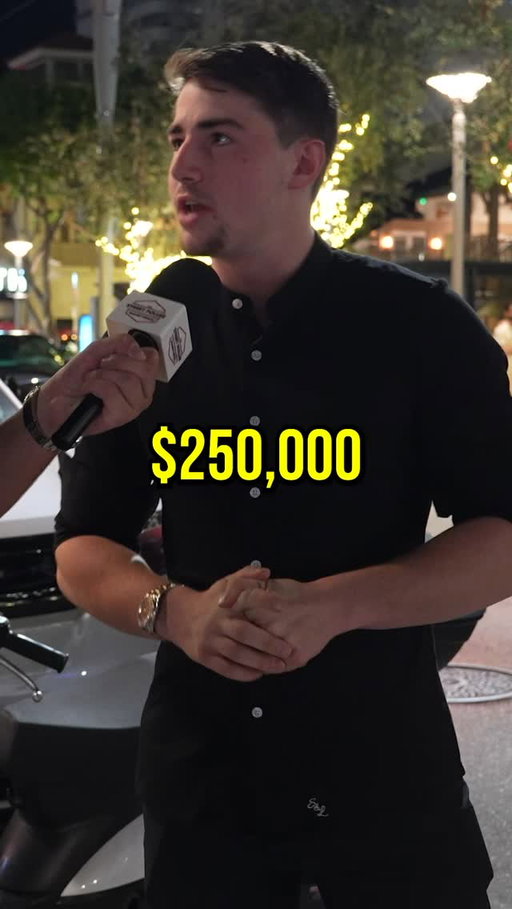 Asking People in Miami what they do for a living