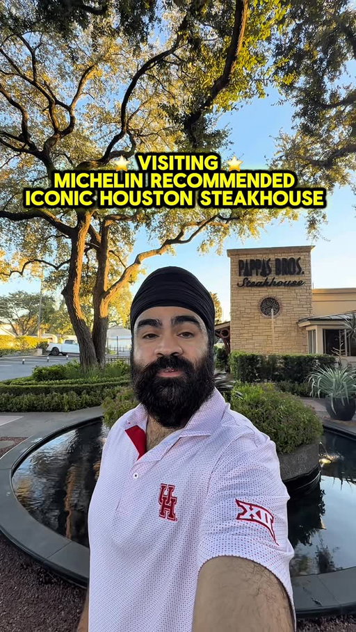 One of the best steakhouses in the country and the only steakhouse featured in the Houston Michelin Guide, Pappas Steakhouse deserves every bit of its reputation 👏

Regularly visited by foreign dignitaries, athletes, and celebrities, it’s got that timeless steakhouse vibe — dark wood, warm lighting, leather booths, and a marble bar that just feels right. Their wine program is next level too: over 35,000 bottles and home to the MICHELIN Texas 2024 Sommelier of the Year 🍷

My buddy Soon and I went all in — lobster deviled eggs, fried oysters, dry-aged ribeye, dry-aged bone-in NY strip, and Japanese A5 wagyu that literally melted in our mouths. Sides were just as elite: roasted mushrooms, crab mac & cheese, and the off-menu jalapeño au gratin potatoes (a must). Finished with their gooey pecan pie and pumpkin bread pudding, both unreal 🔥

If it’s your first time, don’t skip the lobster deviled eggs, any steak, jalapeño au gratin, and gooey pecan pie.

#steakhouse #houstonfood #michelinguide #houstonrestaurants