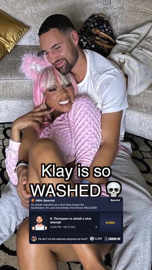Klay may be done yall 🤦‍♂️ 

Predict on sh*t you won’t find anywhere else only on Stadium Live 📲