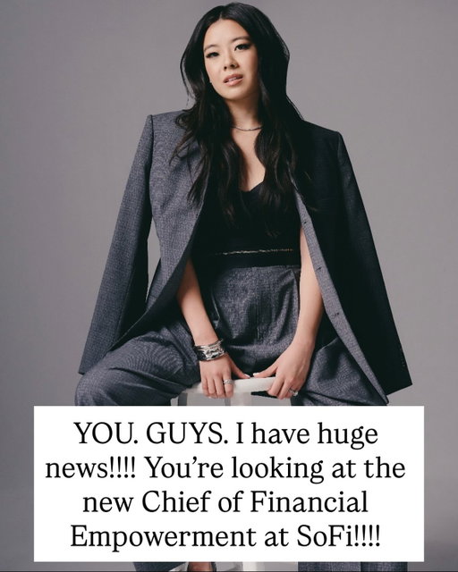 Chief of Financial Empowerment @sofi has a nice ring to it! I couldn’t be more excited to help empower and educate BFFs on their money so they can reach all their ambitions and build generational wealth. Tell me: what financial goals do you wish you had help with?! Follow @sofi to see what we do together next!!! #sofipartner