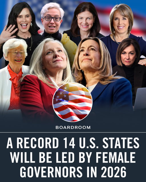 HISTORY: Abigail Spanberger won a decisive victory in the Virginia governor’s race, defeating Winsome Earle-Sears by a double-digit margin. Meanwhile, in New Jersey, Mikie Sherrill beat Jack Ciattarelli in what was a high-stakes, closely watched contest.⁠
⁠
Their wins bring the total number of female governors to 14 — the most in U.S. history.⁠
⁠
They join: Kay Ivey (AL), Katie Hobbs (AZ), Sarah Huckabee Sanders (AR), Kim Reynolds (IA), Laura Kelly (KS), Janet Mills (ME), Maura Healey (MA), Gretchen Whitmer (MI), Kelly Ayotte (NH), Michelle Lujan Grisham (NM), Kathy Hochul (NY), and Tina Kotek (OR).
