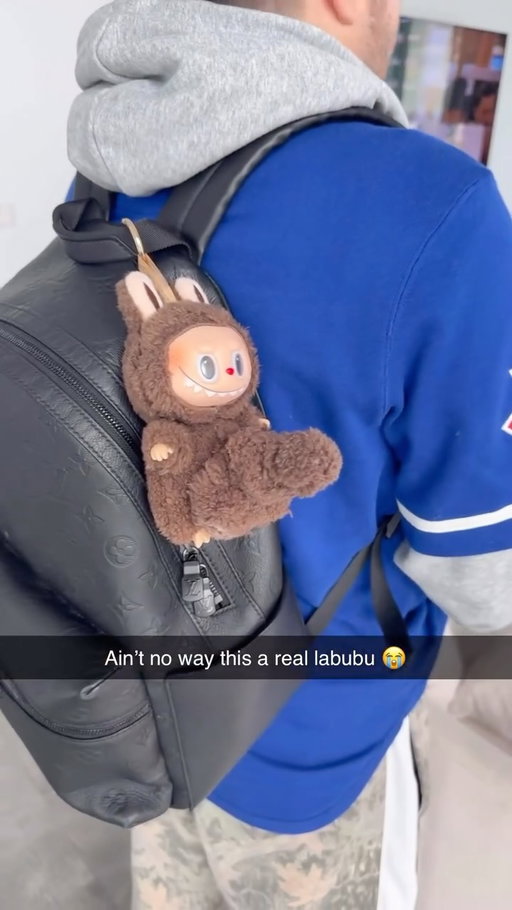 Got the most hung labubu