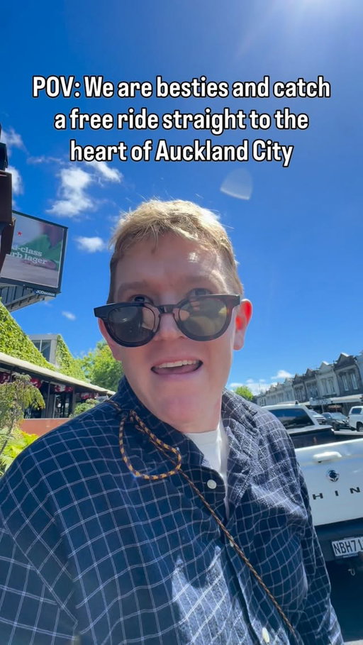 Come a long with me as I yap your ear off all the way into the heart of Auckland City, thanks to @heartofaklcity and their fun free taxi driving people straight to heart #ad