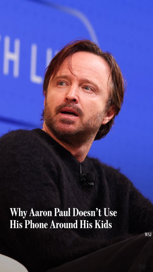 "Breaking Bad" star Aaron Paul tells @joannastern at WSJ Tech Live about the moment he realized his smartphone was compromising his relationships.⁠
⁠
📷️: @nikkiritcher for @wsjphotos