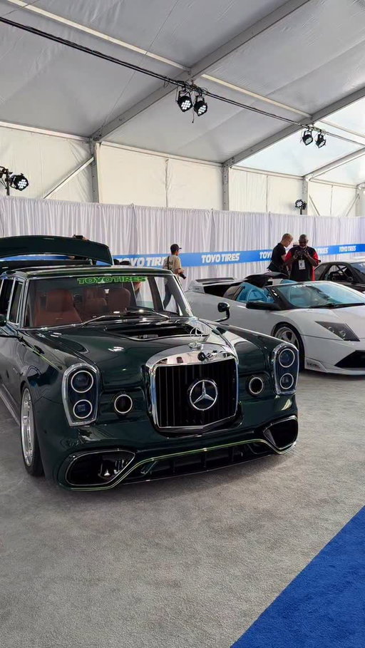 New S63 AMG Body Swapped with 1971 600 from S Klub