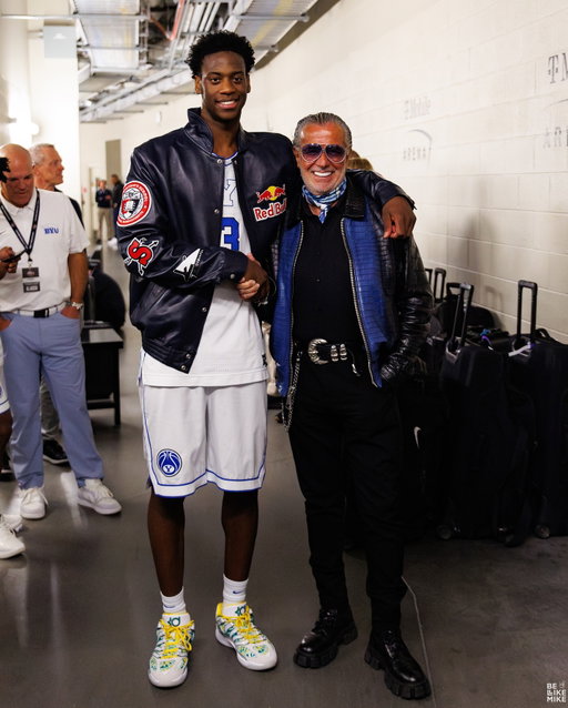 one of won 🧥 first dub of the season capped off with a custom jacket by the legendary @jeffhamilton x @redbull - peep the details, all of my schools that led me to this point🤝🏾🫡