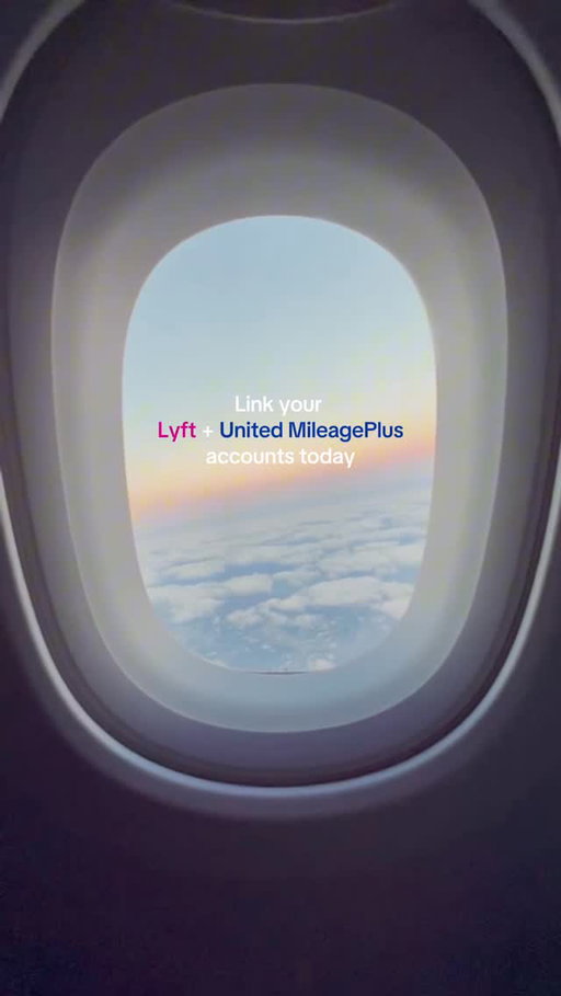 big news for your next OOO ✈️

We’re partnering with @united MileagePlus® so you can earn miles on everyday rides.

Link your Lyft and MileagePlus accounts for:
• 4 Miles per $1 spent on scheduled Lyft rides to/from the airport (excluding W&S or Shared)
• 3 Miles per $1 spent on elevated rides (Extra Comfort, Black, Black SUV and on-demand rides to/from airport)
• 1 Mile per $1 spent on everyday ride modes (Standard, Priority Pickup, XL, XXL)

New Lyft riders get 1000 bonus miles—just sign up for Lyft, link your accounts, and take two rides in 30 days.

Terms apply. MileagePlus program rules apply.