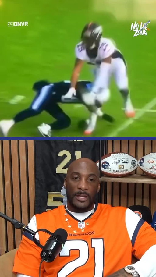 Aqib Talib breaks down the moment he CALLED OUT Harry Douglas for the cheap shot on Chris Harris 😂