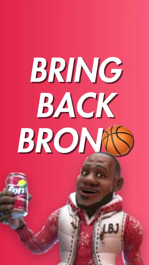 LeBron James is no longer the face of Sprite Cranberry😮🎄

#lebron #lakers #nba #kingjames👑