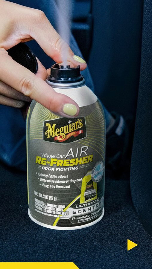 Ultimate Scent Whole Car Air Refresher.

If you’re at SEMA, be sure to drop by our Indoor Booth, Booth #22357, in Central Hall & the Meguiar’s Truck - Outdoor Booth #81593 - Silver Lot!

#meguiars #sema #semashow #sema2025 #lasvegas #detail #newproducts #cardetailing #newproductalert #ReflectYourPassion
