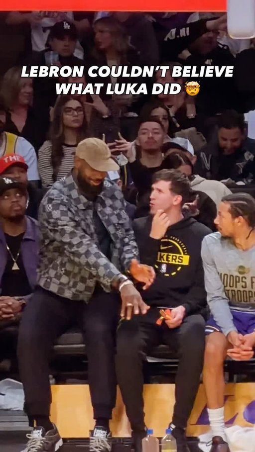 LEBRON AND AUSTIN WERE IN SYNC 😂