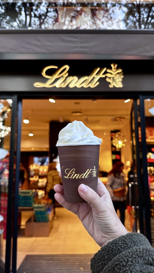 Cold hands? Warm heart? You just need Lindt Hot Chocolate. 🍫🔥⁣
⁣
Stop by our stores and sip your way into sweet bliss! ❤️⁣
⁣
#HotChocolateSeason #LindtTreats #ChocolateFix #CozyVibes #LindtLove #SweetEscape