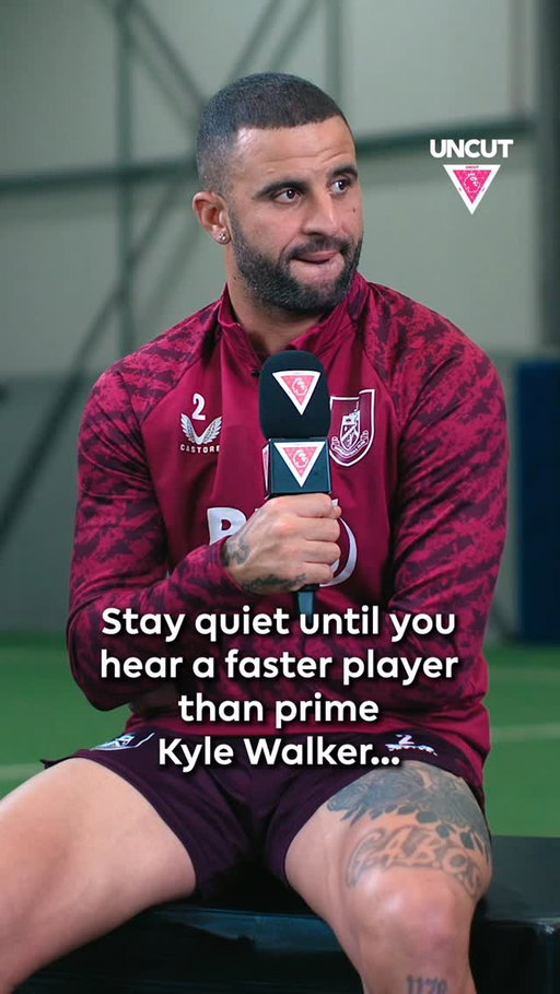 Stay quiet until you hear a faster player: Kyle Walker edition ⚡

Watch the latest episode of @EASPORTSFC Uncut on YouTube 📺