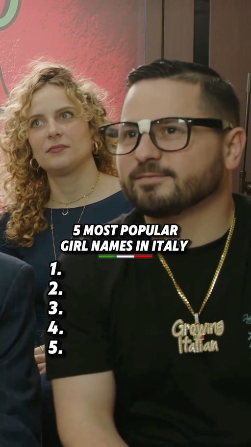 I 5 nomi femminile più popolari in Italia 🇮🇹