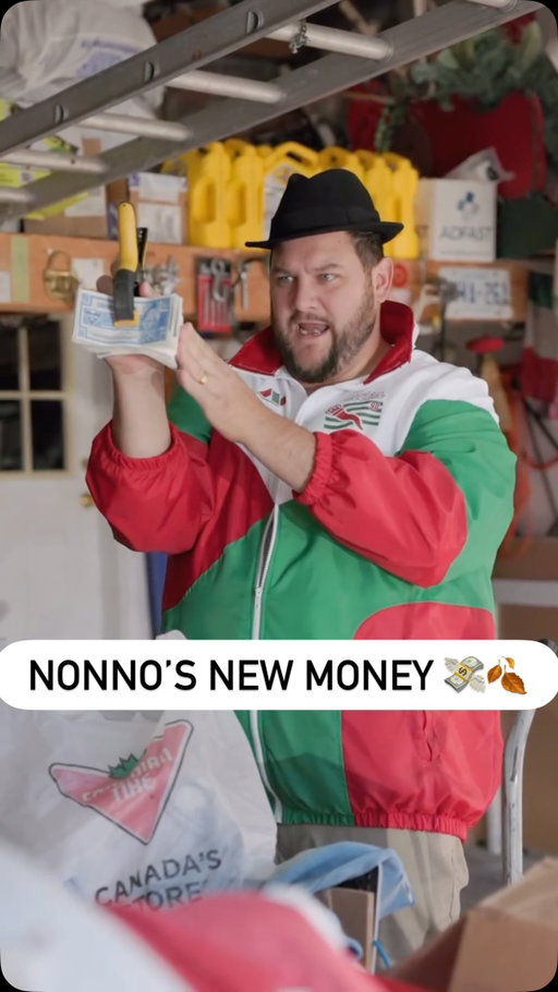 #AD | Nonno’s still learning… but he’s loving his “electronic CT Money” that he’s earning with Triangle Rewards 💸
Activate • Swap • Stack • Earn

👉 Join & Register today for Triangle Rewards.
 
#giftedproduct #paidpartnership #MarcAnthony #Nonno #CanadianTire #TriangleRewards #CTMoney #ItalianNonno #FallPrep #ThanksgivingReady