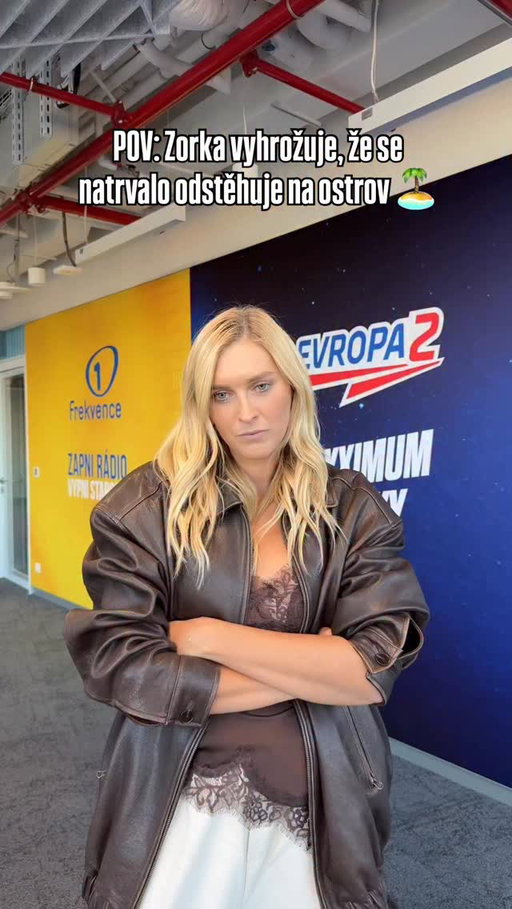 Zorka vyhrožuje, že se natrvalo odstěhuje na ostrov 🏝️

#evropa2 #e2cz