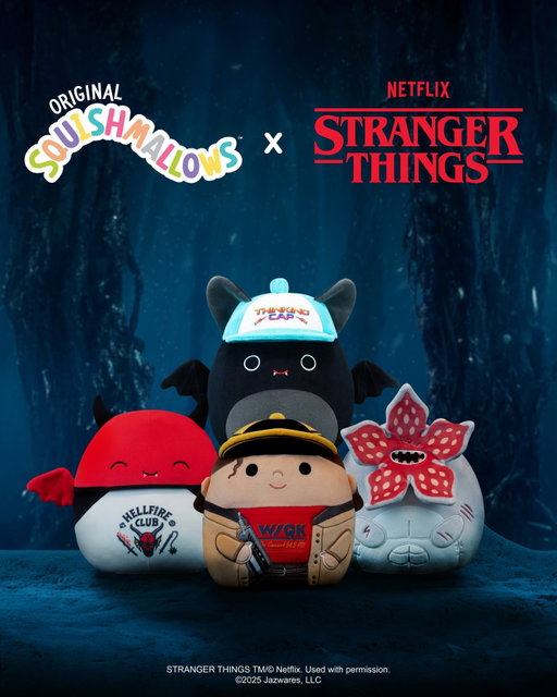 Happy Stranger Things Day to all who celebrate! Squishmallows x Stranger Things available at our link in bio!