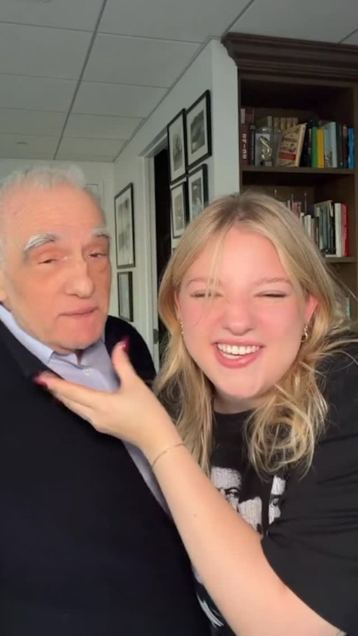 He taught me cinema, I taught him Letterboxd 😭🎥 ~ Watch Mr. Scorsese, the 5-part docu-series, out now on @AppleTV ! #mrscorsese #appletv #appletvpartner