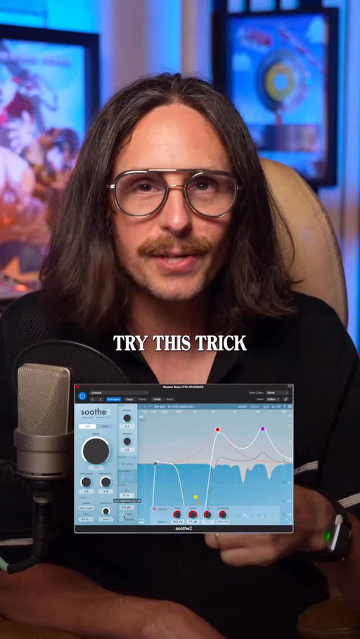 We want to turn your song up but it destroys our ears!! 🔊😖
Here’s a trick to “soothe” out those ear fatiguing frequencies without any artifacts or tweaking a Multiband compressor for 30 minutes… 🤘🏼

#musicproductiontips #mixingandmastering #audioengineering #mastering