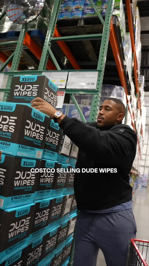 Only went to @costco for samples… walked out with a lifetime supply of @dudewipes Wipes 💪🏽🧻
They’re officially in @costco now so stock up like a pro. #DUDEWipes #CostcoFinds #CostcoHaul #DUDEPartner @dudewipes