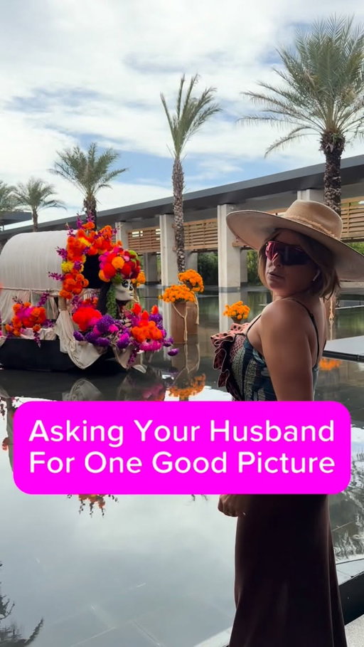 If taking bad vacation pictures was illegal, all husbands would be in prison. #EHTC
