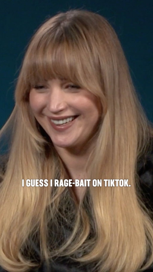 "I guess I rage-bait on TikTok."

Jennifer Lawrence and Robert Pattinson share what secret fandoms they're apart of, including #TheKardashians, #RealHousewives, and more.
