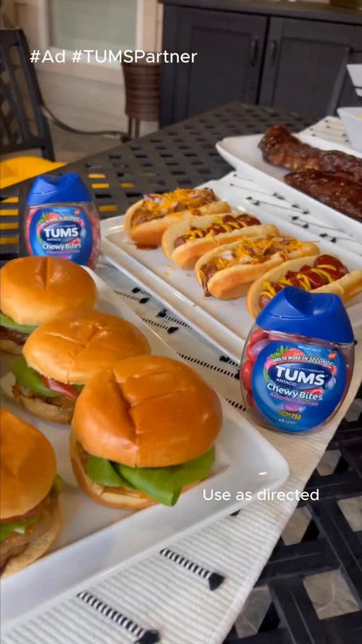 #AD #TUMSPartner Game day food + Dad = heartburn. Thankful for TUMS Chewy Bites fast relief so we never miss a play! #Heartburn @tumsofficial