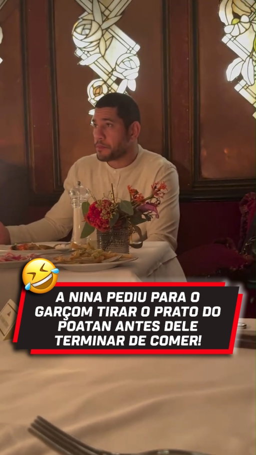 ELE NÃO ENTENDEU NADA! 🤣🤣🤣 O tanto que a Nina colocou esse garçom em uma situação de perigo com o Poatan é sacanagem! KKKKKKKKKKK

📹 via ninamariedaniele/IG

#ESPNKnockOut #Poatan #AlexPoatan #AlexPereira