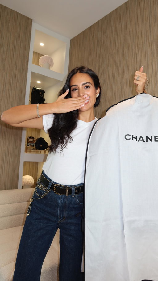Future vintage heirloom my daughter can fight me for ~ PRICELESS ✨ #chanel #chaneljacket #chanel25 #girlmath #girlmom