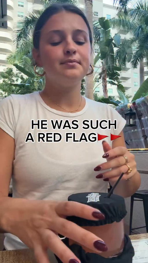 He was such a red flag. #safety