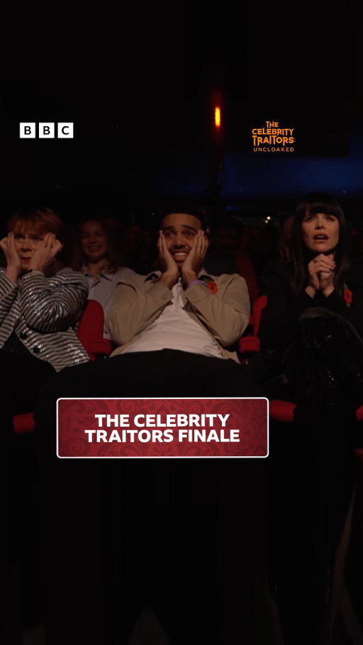 The Celebrity Traitors players watch the finale together

The Celebrity Traitors: Uncloaked | Watch on iPlayer, listen for more on BBC Sounds