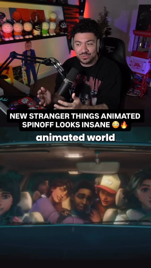 NETFLIX ANNOUNCED A NEW STRANGER THINGS ANIMATED SHOW CALLED TALES FROM 85 🤯🔥

#strangerthings #netflix #talesfrom85 #strangerthings5 #trailer #newshow #whattowatch #animated #tvshow #eleven #vecna #demogorgon