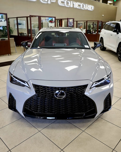 😍🔥 Only 500 units. The #Lexus IS 500 Ultimate Edition 5.0L V8 featuring the new Wind paint color! This is No. 166 / 500. Sold vehicle. #LexusIS 

✨ Stacked Quad exhaust
✨ 19 inch BBS wheels
✨ Red Brembo front brake calipers
✨ Serialized interior badge
✨ Panoramic View Monitor
✨ Navigation System with 10.3 inch touchscreen display
✨ F SPORT suspension tuning
✨ Rear Performance Dampers
✨ F SPORT heated and ventilated front seats
✨ F SPORT Aluminum Pedals
✨ @marklevinson premium audio system
✨ Rear power sunshade

Equipped with the 5.0-liter 2UR-GSE V8 engine, the 2025 Lexus IS 500 Ultimate Edition furthers its driving dynamics and capabilities. The engine is tied to the existing eight-speed Sport Direct Shift (SPDS) automatic transmission and continues to deliver 472 hp and 395-lb.-ft. of torque to the rear wheels.

Lexus of Concord 
2001 Market Street 
Concord CA 94520 
.
.
.
.
.
.
#LexusofConcord #LexusIS500 #lexususa #lexusclub #fsportperformance #fsport #lexuswesternarea #lexusgram #lexusperformance #v8engine  #fsportperformance #decembertoremember