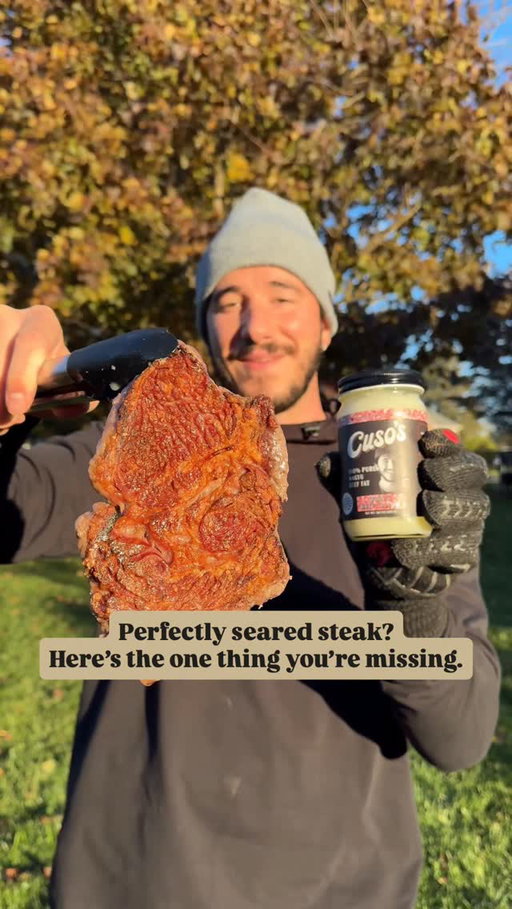 Hands up if you’ve been missing out on the perfect searing effects of beef tallow? 🙋‍♂️ 

Comment TALLOW for the link to be dropped straight to your DMs. 

Psst: this product doesn’t officially drop until tomorrow. Now’s your chance to snag it early.

#cusocuts #beeftallow #realflavor
