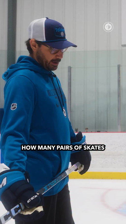 Ever wondered how many pairs of skates an @nhl player uses in a season? 🤯