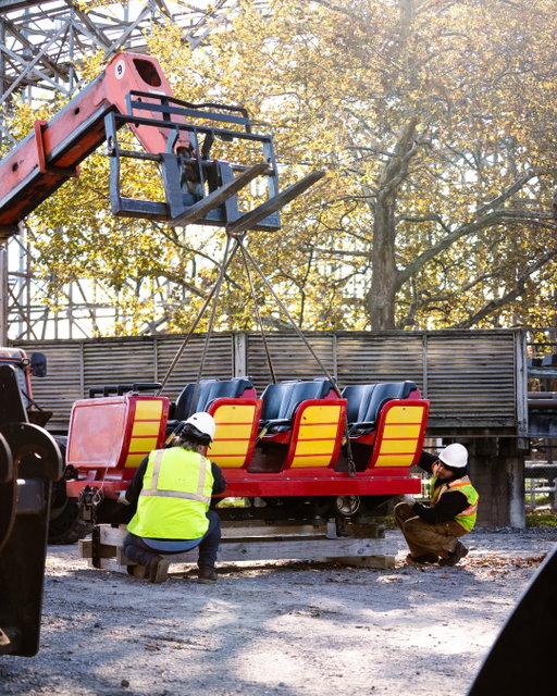 It's time for our coasters to go into hibernation mode. These gems are ready for the roller coaster spa and some off-season TLC. 💅🎢