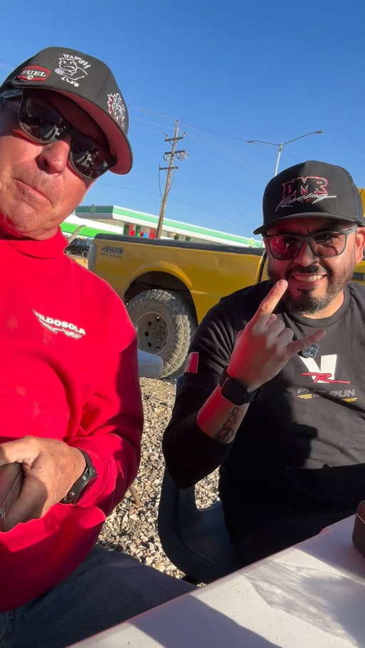 Welcome to another episode of Baja Trails with Rick and Vic!

Not Desert Trails…. My bad🥴. 
Day one of pre-running went great — we started at race mile 80 in Santo Tomás and ran all the way down to race mile 200 in San Quintín. Not a lot of new surprises out there — a bit of silt, but overall the course is fast and smooth. We knocked out a ton of miles today.

Big thanks to the guys from @methodracewheels and @tensortire — that combo is dialed in. I’m loving the new MR 407 Bead Grip and Tensor Regulator 2 tire. Great combo.  Have a safe pre-run out there, everyone! @prpseats @scoreinternational @vicdmr @utvspeedinc @ruggedradios @hpr_socal @drt.motorsports 

— RJ

#Baja1000 #BajaTrails #SCOREInternational #MethodRaceWheels #TensorTires #OffRoadRacing #PreRunLife #BajaAdventure #UTVRacing #