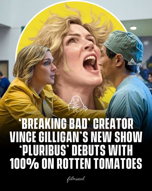 Vince Gilligan’s new sci-fi series Pluribus has debuted with a perfect 100% on Rotten Tomatoes. 

Starring Rhea Seehorn as the world’s most miserable person tasked with saving humanity from forced happiness, critics hail it as a masterpiece with one of TV’s best pilots.

-
#Pluribus #filmseal