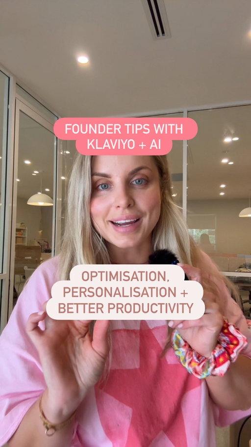 Some of my top tips as a business owner when it comes to email marketing for optimisation, personalisation and productivity using @klaviyo 

Connection and education are two of my top most important things for my businesses, especially when it comes to our email marketing. Being able to integrate smarter AI tools all in the one platform to help with maximum efficiency while still providing our same core values has been a huge win for us.