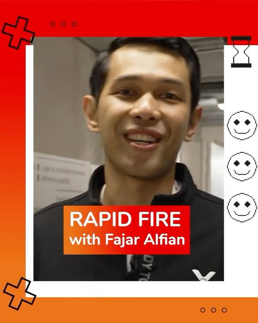 We couldn’t fit all the fun in one video, so here’s Part 2️⃣ of #RapidFire questions with 🇮🇩 Fajar Alfian! 😄

#TotalEnergiesxBadminton