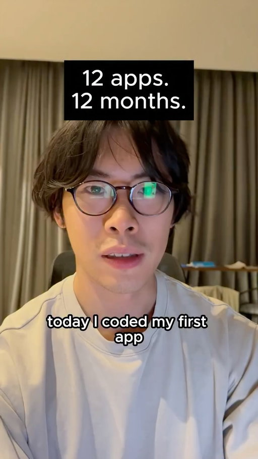 12 apps. 12 months. One unemployed man. 

Can he do it? Or will he crash and burn?

AI really is moving so fast these days. I don’t know Swift at all so I coded this entirely with English using Claude Code and Cursor. 

Even with AI though I’m starting to realize building profitable software is going to be hard af. Because the product itself is barely half the battle! 

It’s gonna take time so I need to keep my thinking long term.