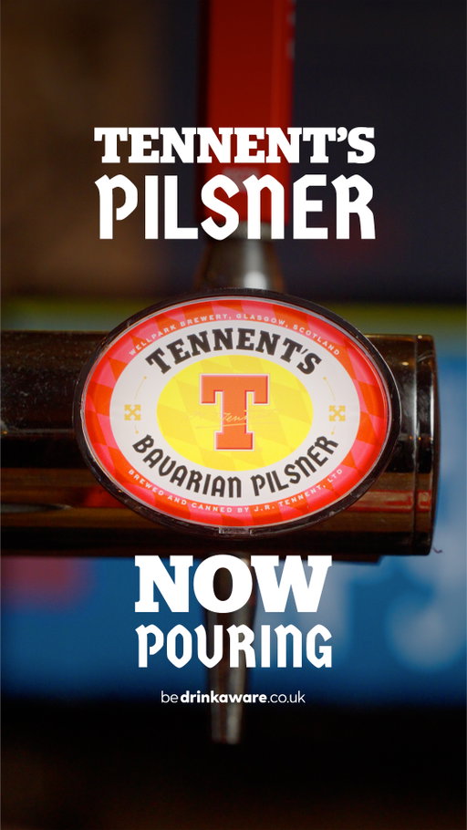 Yes! Our brand new Tennent's Bavarian-style Pilsner is now pouring in select pubs near you. Find your local Pilsner pub via our website in our bio