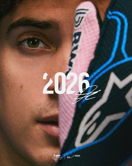 Vamos Nene 🇦🇷

@FranColapinto completes our 2026 driver line-up, bringing further stability and continuity to the team for the new regulation era.