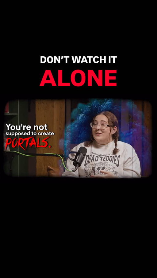 Comment HORROR and I’ll send you the pod link.