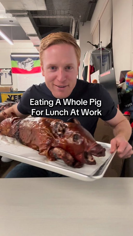 Went whole hog for lunch today. Don’t feel great. Performing in Austin and Boston in a few weeks, ticket link in bio!